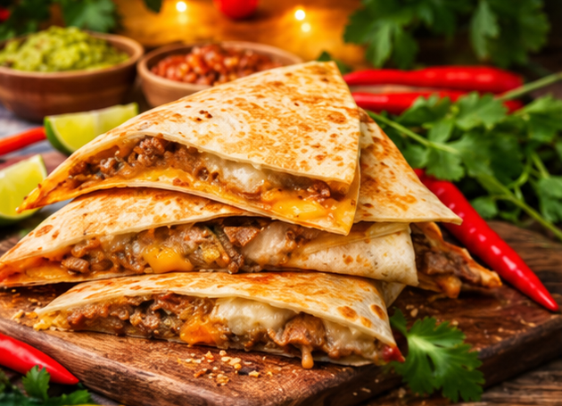 Beef Quesadillas