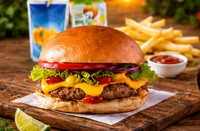 Menu Kids Burger