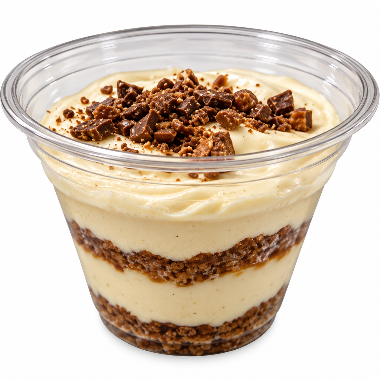 Tiramisu daim coulis caramel fait maison