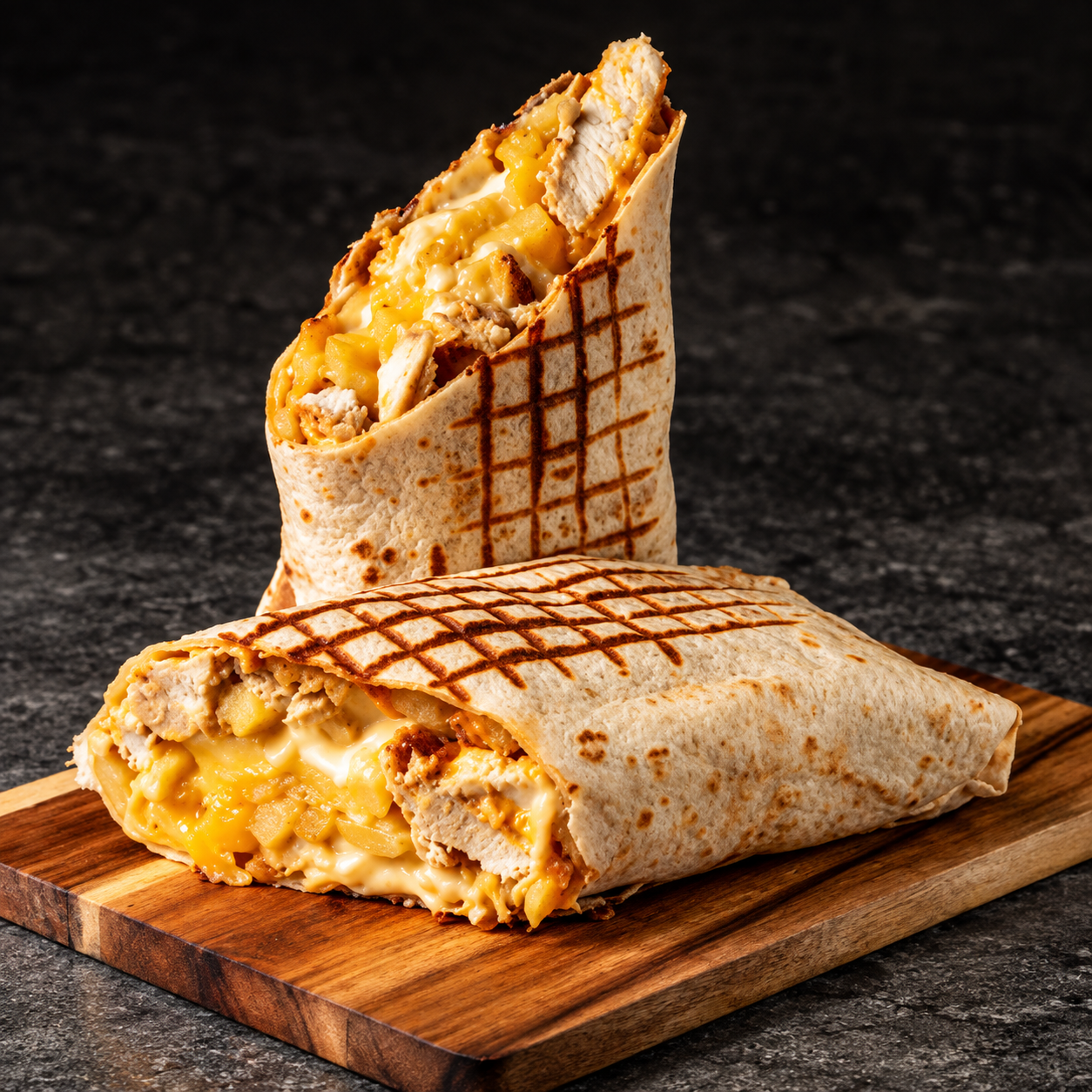 Menu Tacos Simple poulet nature
