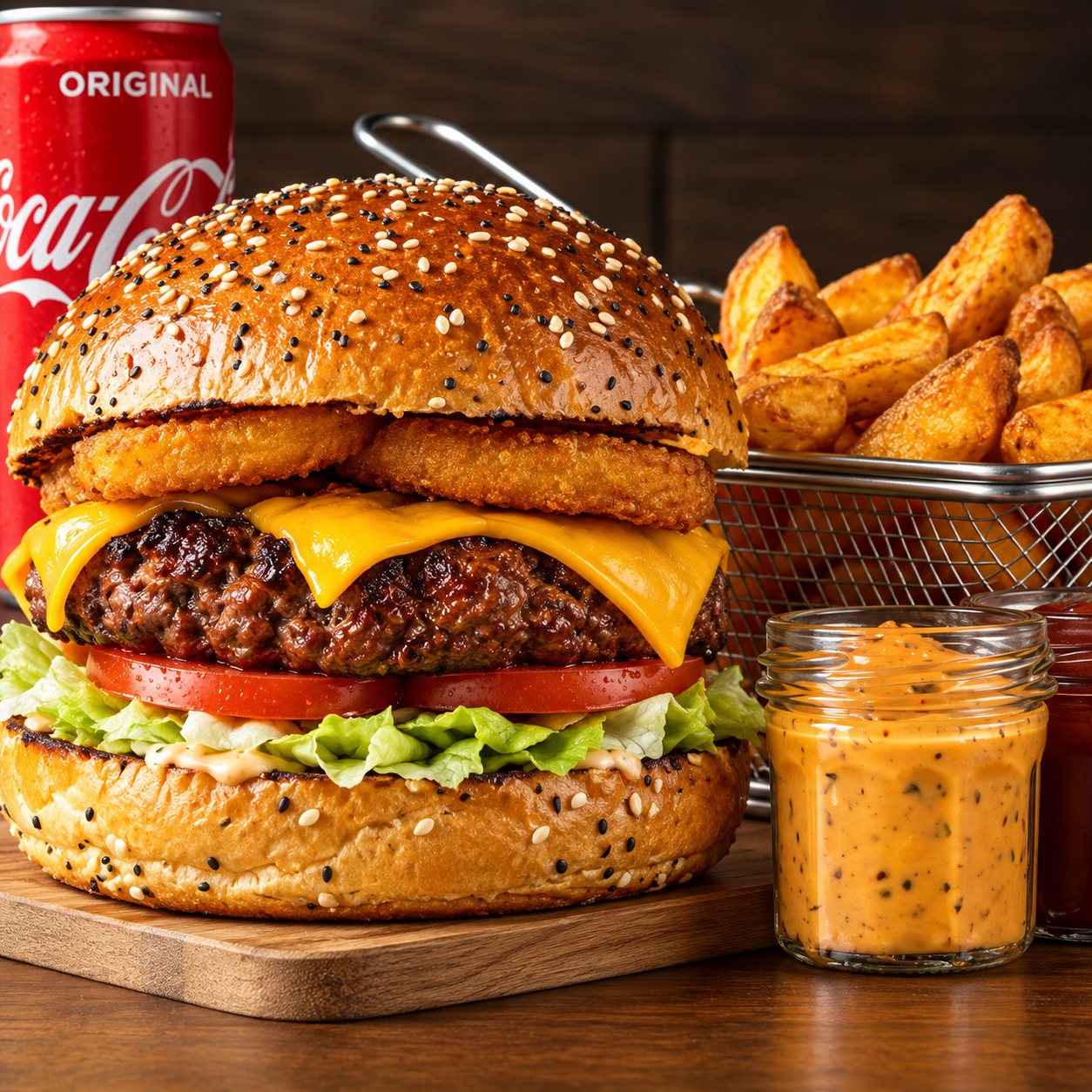 Menu Végé Burger