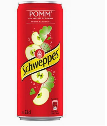 Schweppes pommes 33cl