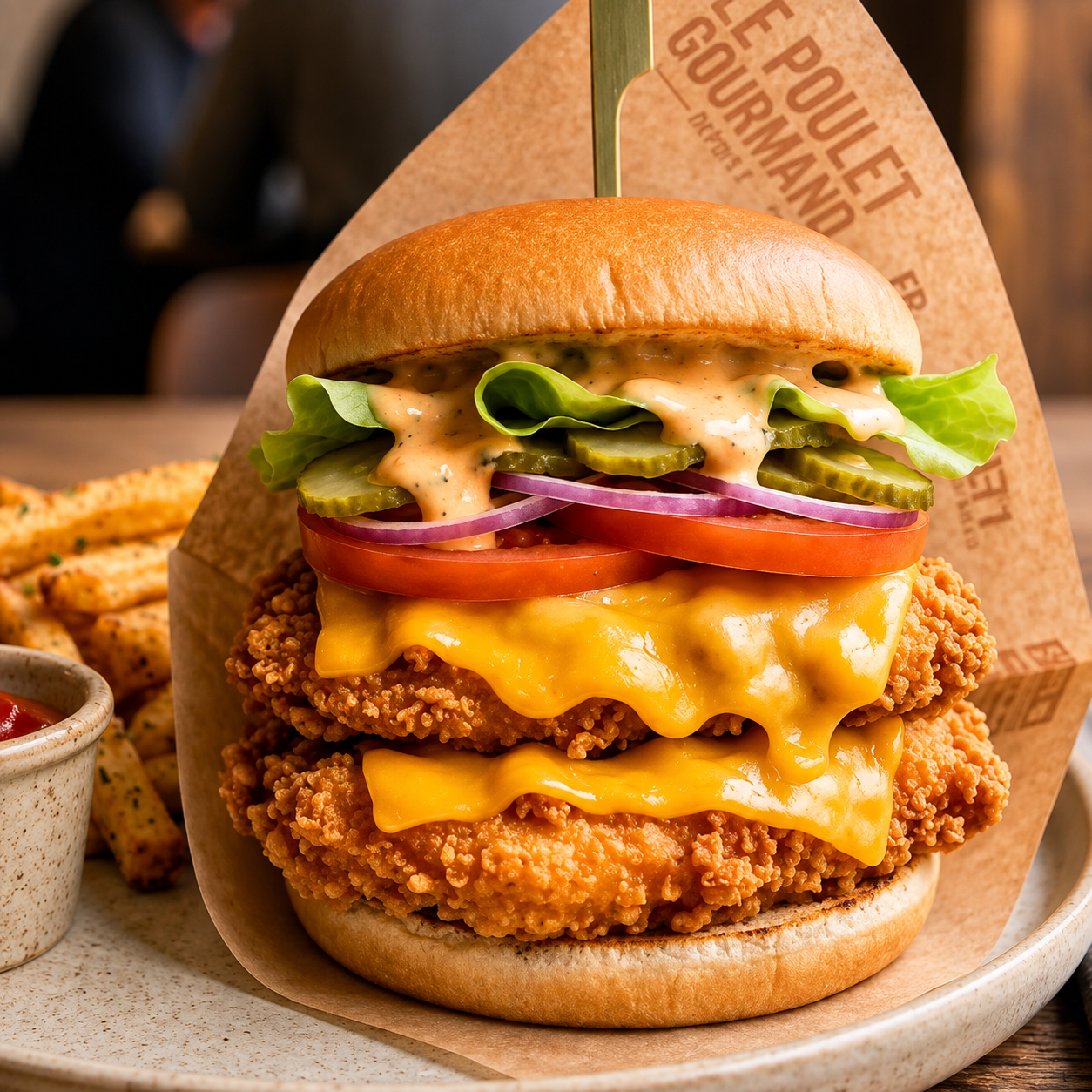 Burger big chicken