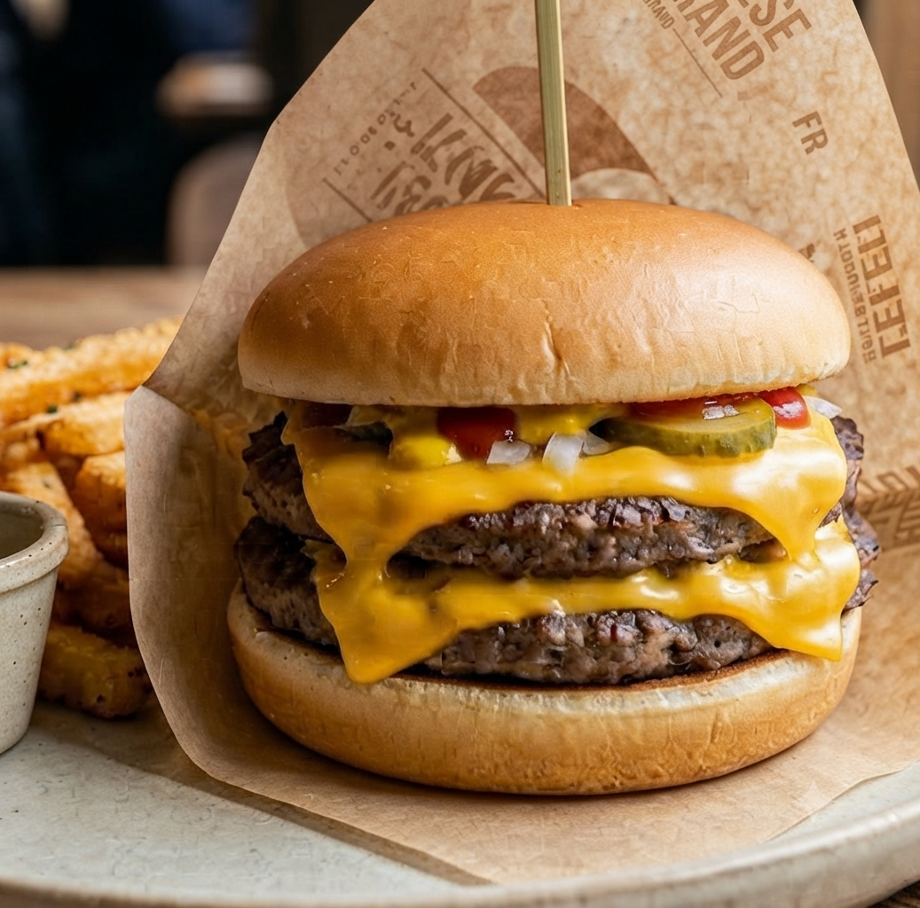 Burger 2 steaks