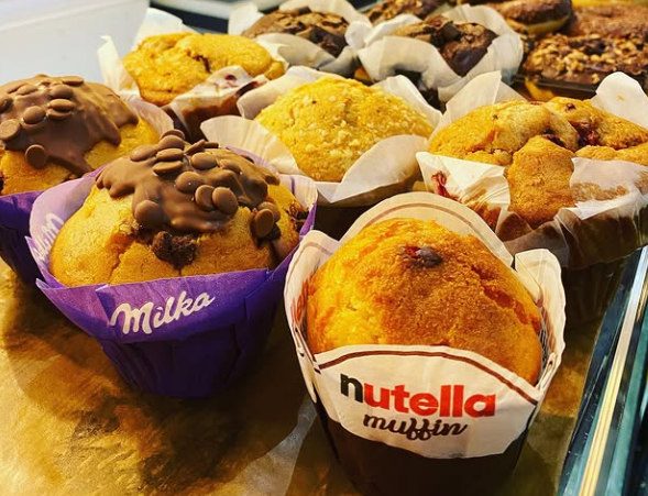 Muffin Chocolat et Myrtilles