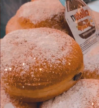 Beignet Nutella