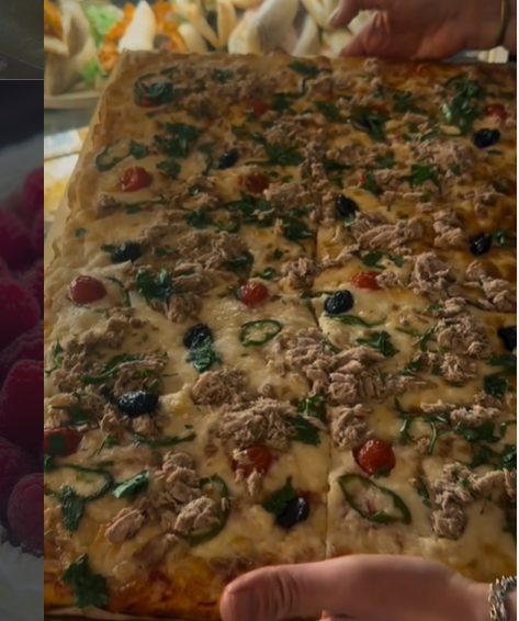 Pizza Saumon