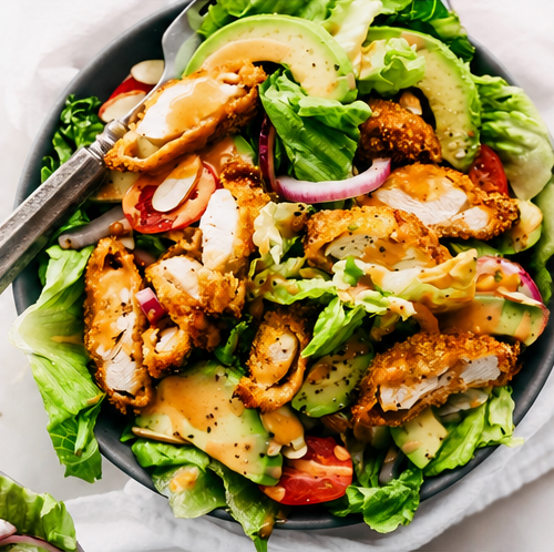 Salade Chèvre Filet D'escalope