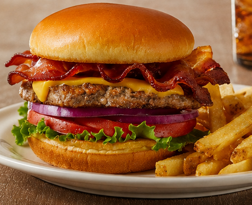 BIG Bacon Potato Bun