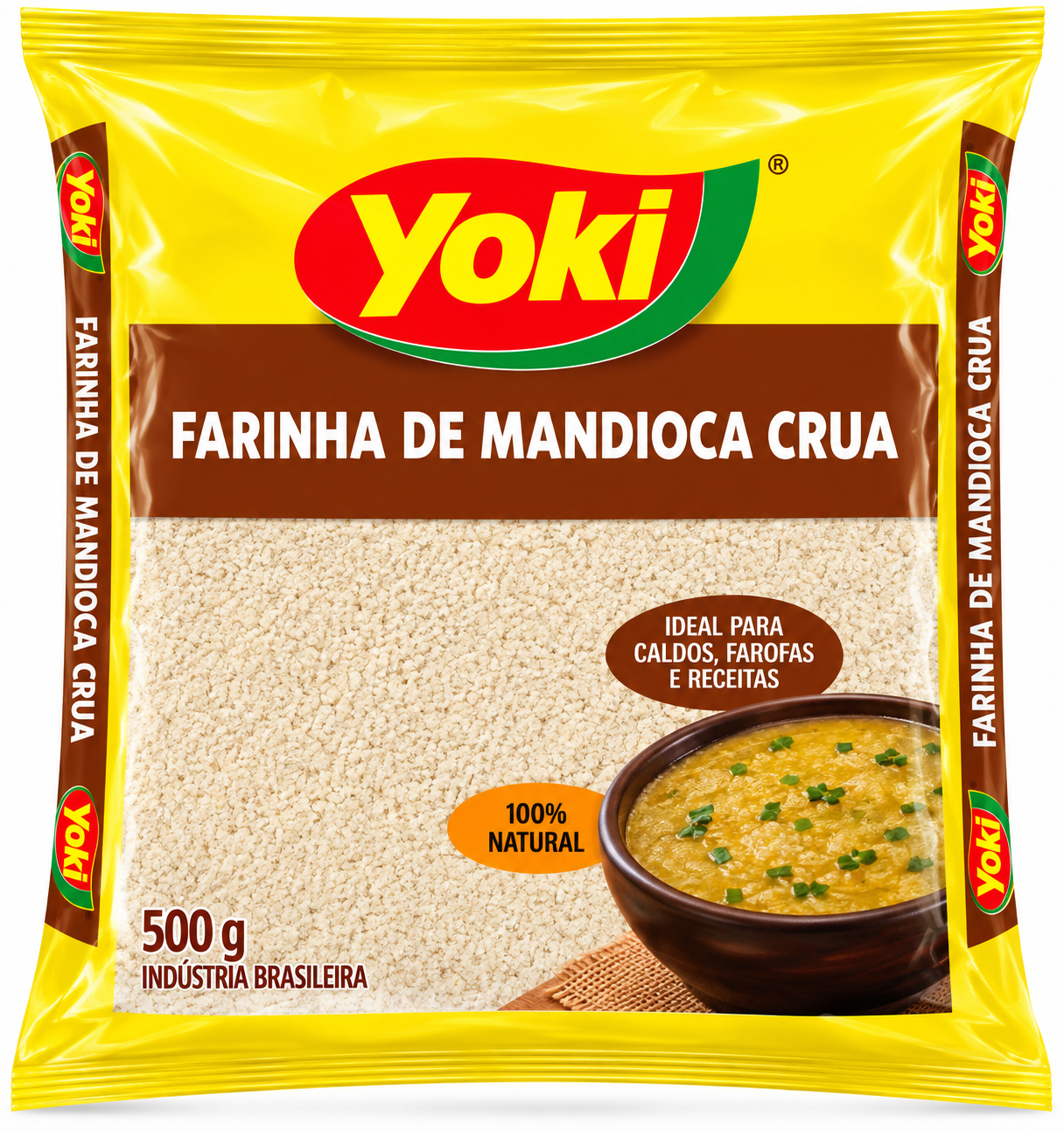 Farinha da mandioca crua