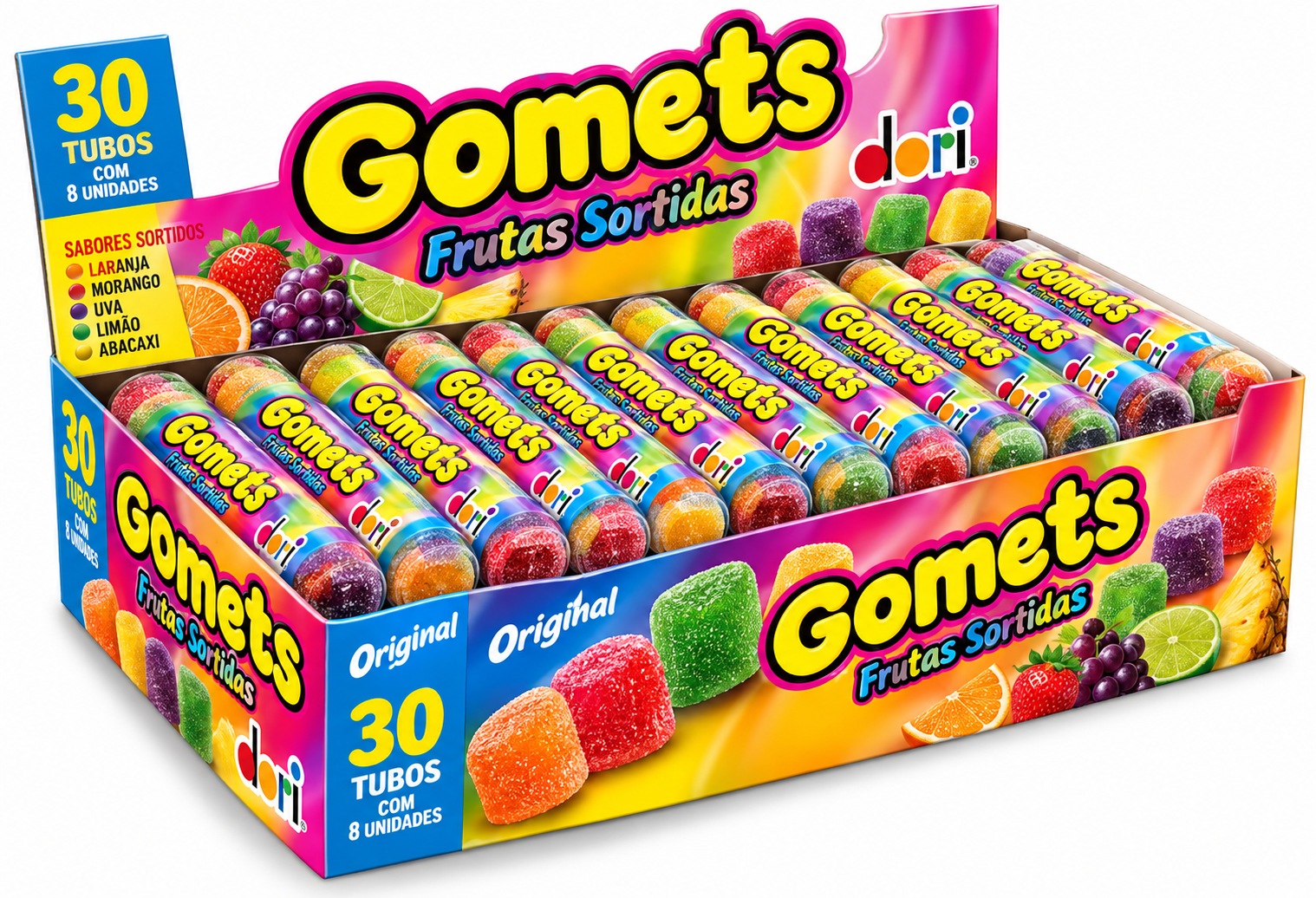 Gomets frutas