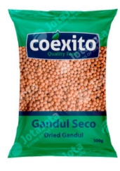 Gandul seco bolsa
