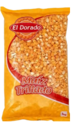 Maiz trillado amarillo