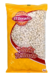 Maiz trillado blanco