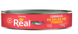 Caballa en tomate real