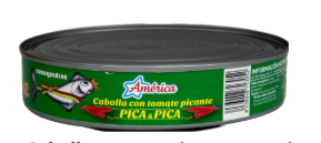 Caballa tomate picante america