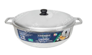 Caldero fundido aluminio 30 cm