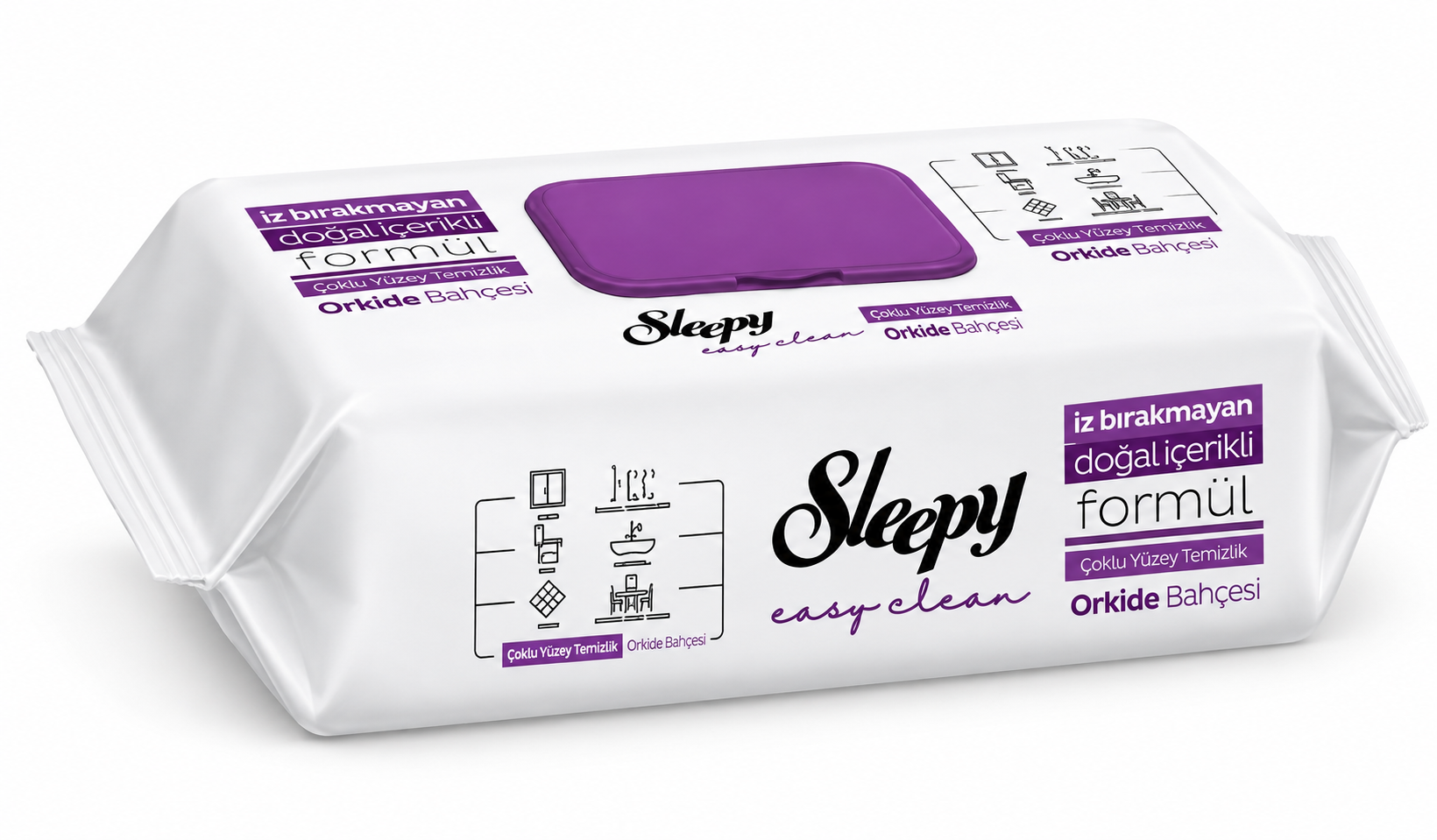 Sleepy islak violet